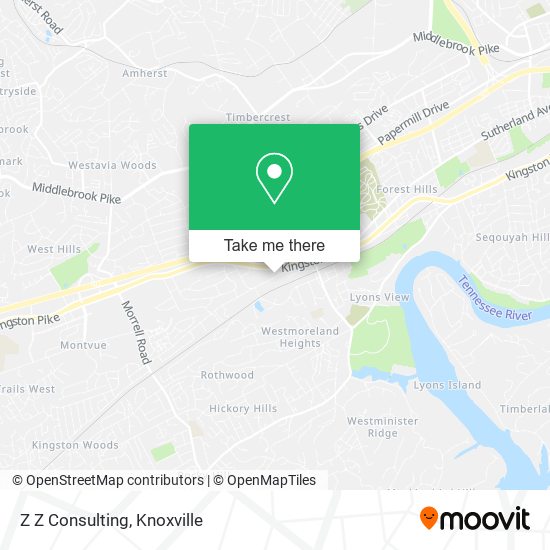 Z Z Consulting map