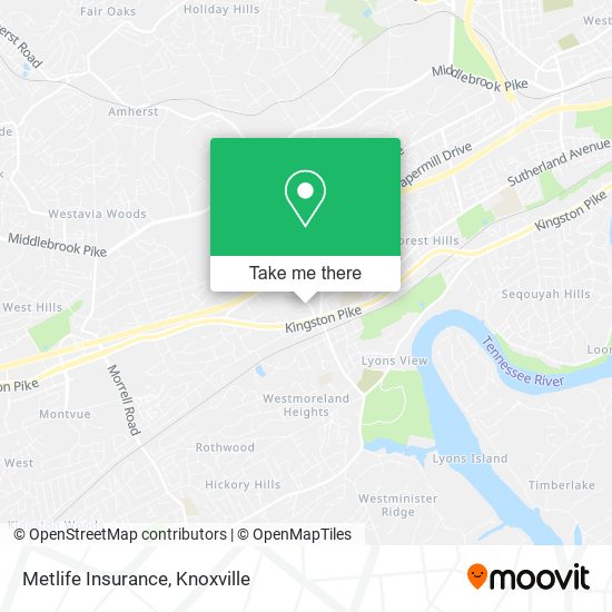 Metlife Insurance map
