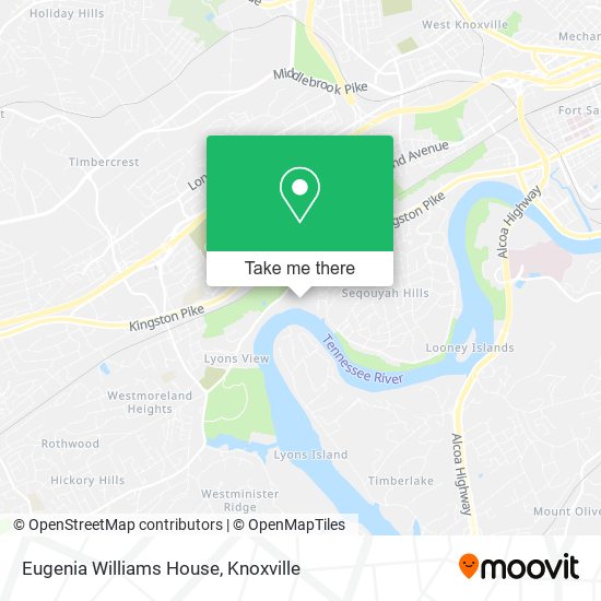 Eugenia Williams House map