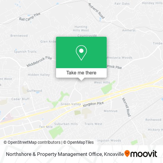 Northshore & Property Management Office map