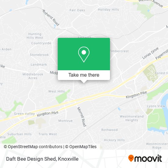 Daft Bee Design Shed map