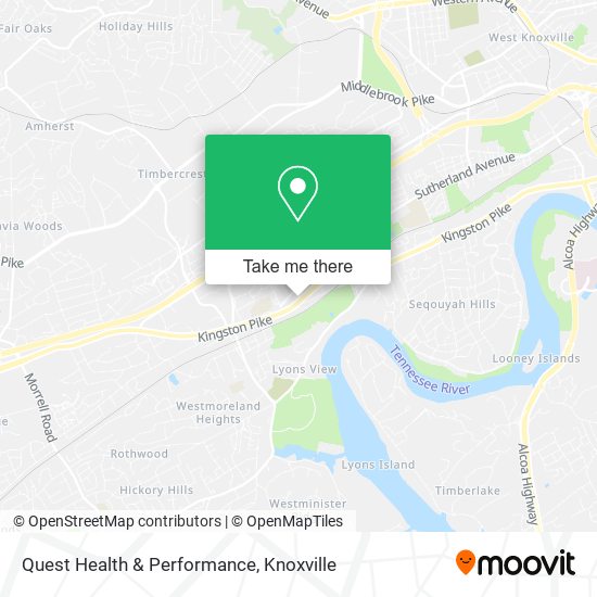 Quest Health & Performance map