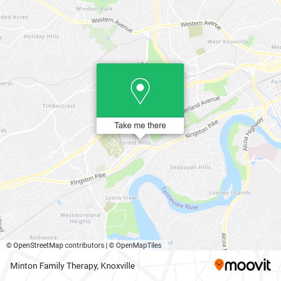Minton Family Therapy map