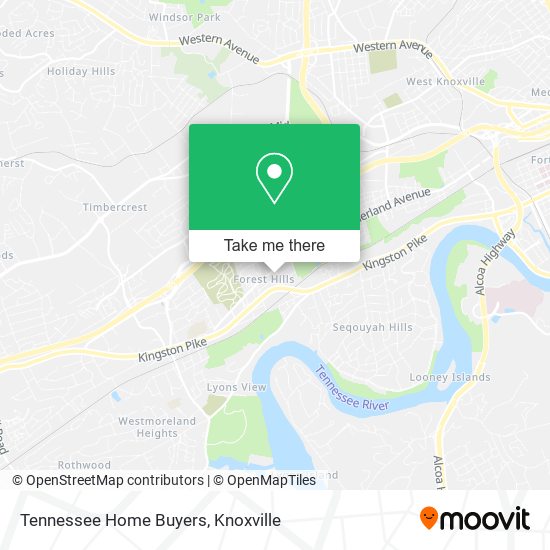 Tennessee Home Buyers map
