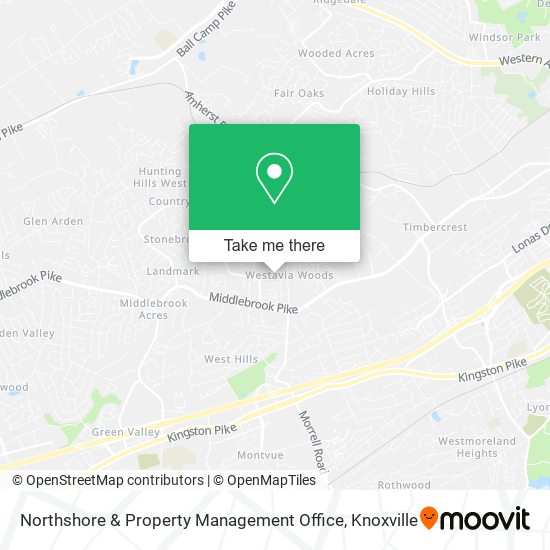 Northshore & Property Management Office map