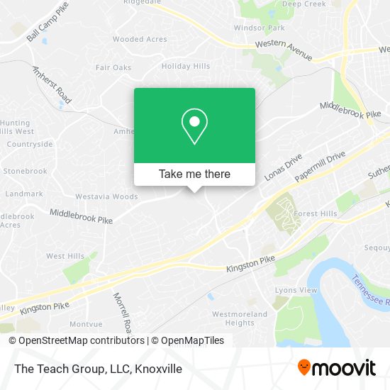 The Teach Group, LLC map