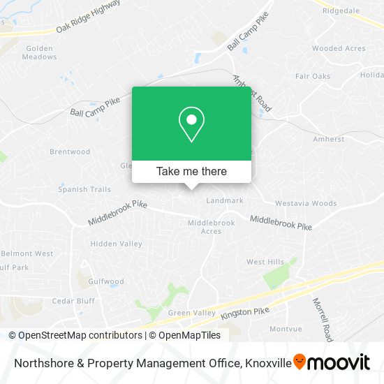 Northshore & Property Management Office map