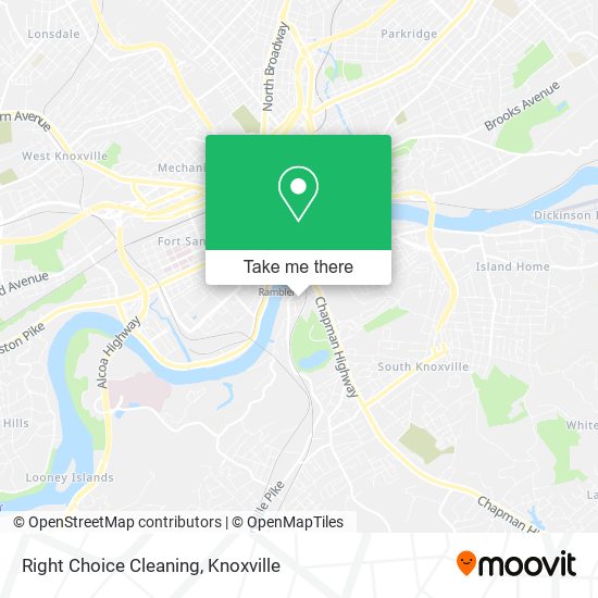 Right Choice Cleaning map