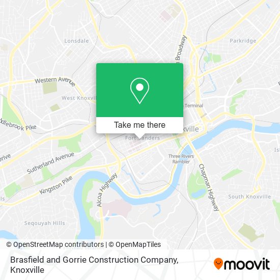 Mapa de Brasfield and Gorrie Construction Company