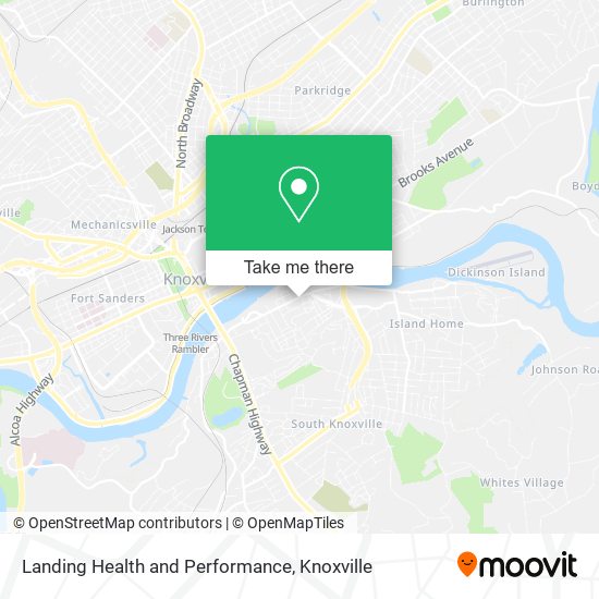 Mapa de Landing Health and Performance