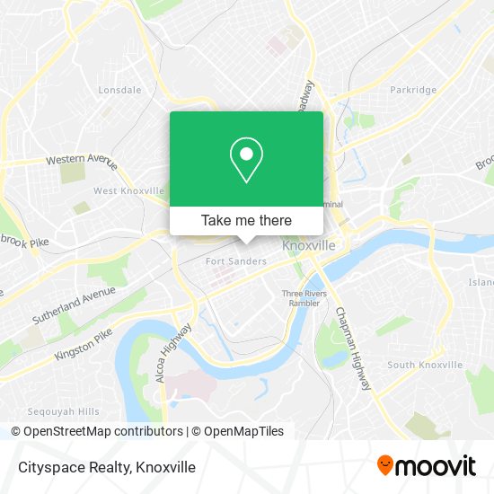 Cityspace Realty map