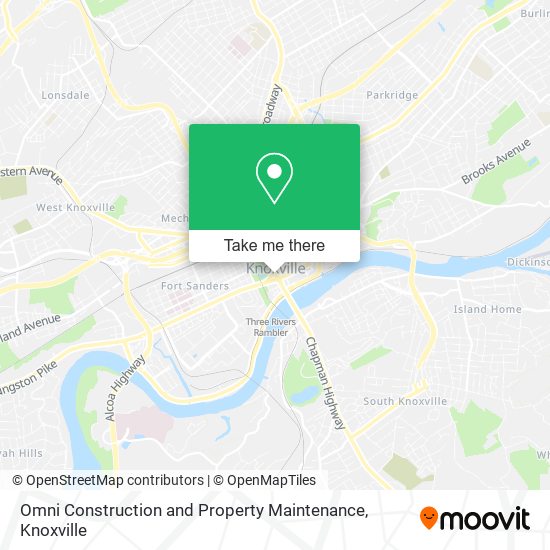 Omni Construction and Property Maintenance map