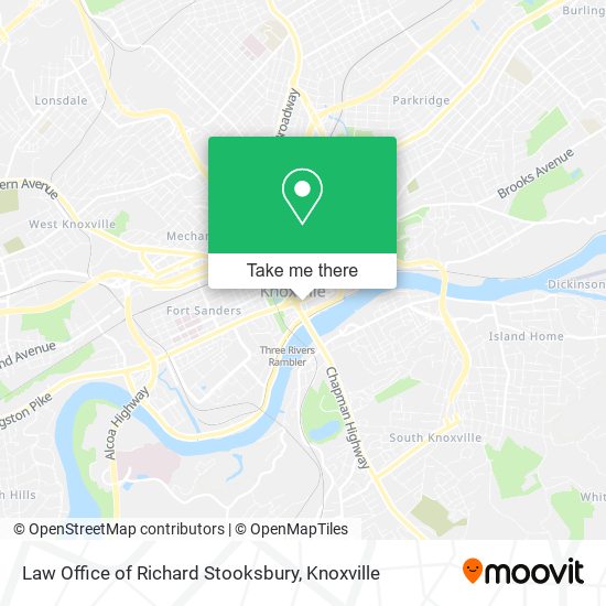 Law Office of Richard Stooksbury map