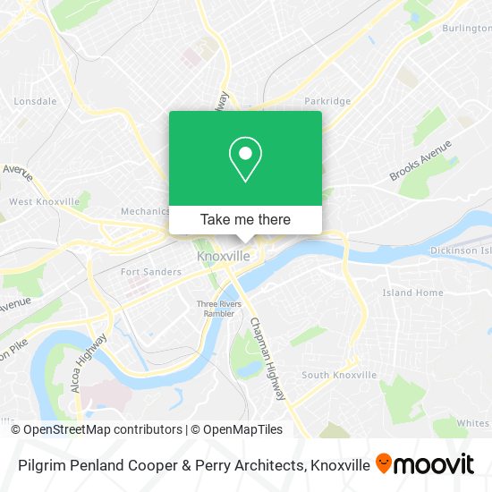 Pilgrim Penland Cooper & Perry Architects map