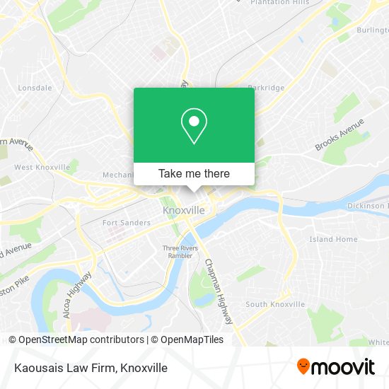 Mapa de Kaousais Law Firm