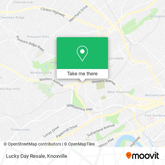 Lucky Day Resale map