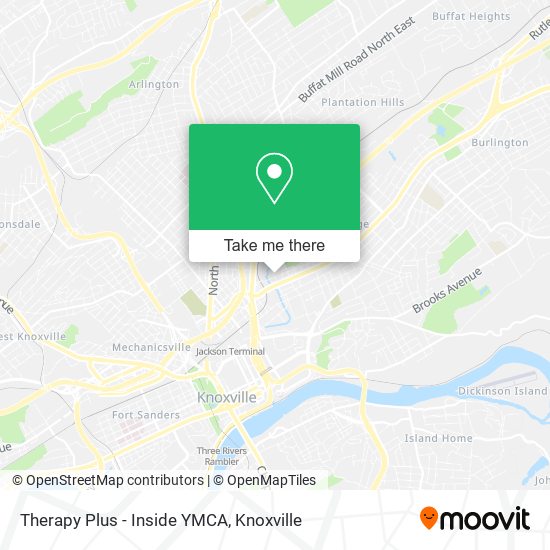 Therapy Plus - Inside YMCA map