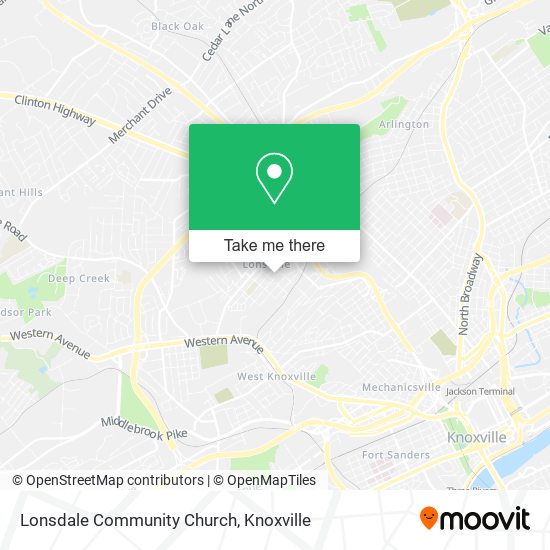 Mapa de Lonsdale Community Church