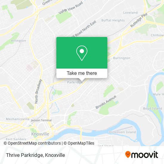 Mapa de Thrive Parkridge