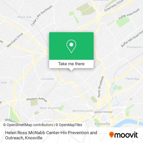 Mapa de Helen Ross McNabb Center-Hiv Prevention and Outreach