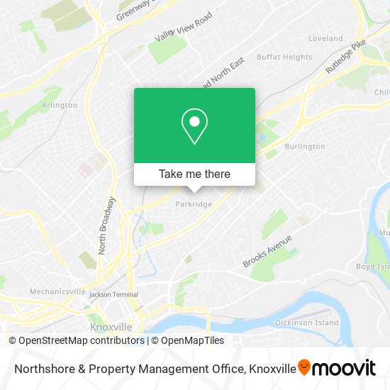 Northshore & Property Management Office map