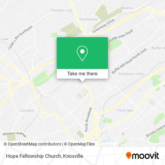 Hope Fellowship Church map