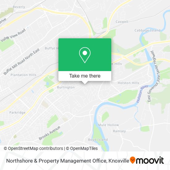 Northshore & Property Management Office map