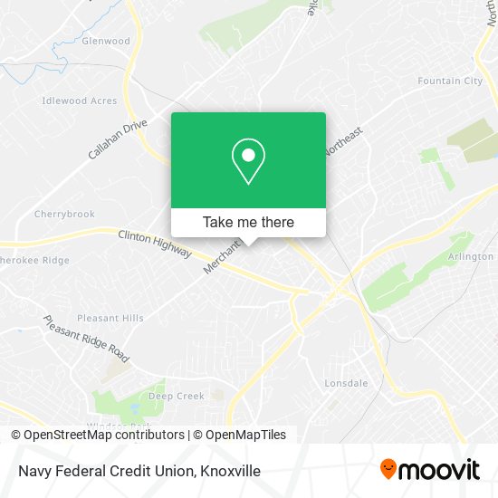 Navy Federal Credit Union map