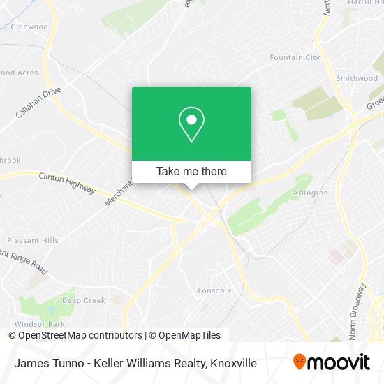 James Tunno - Keller Williams Realty map