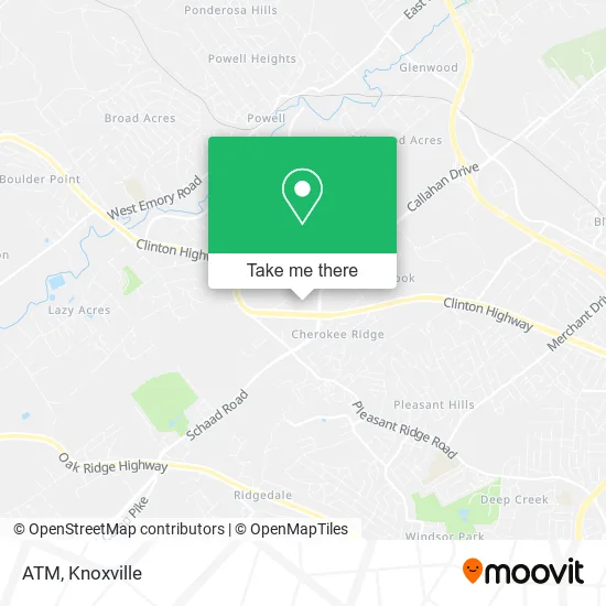 ATM map