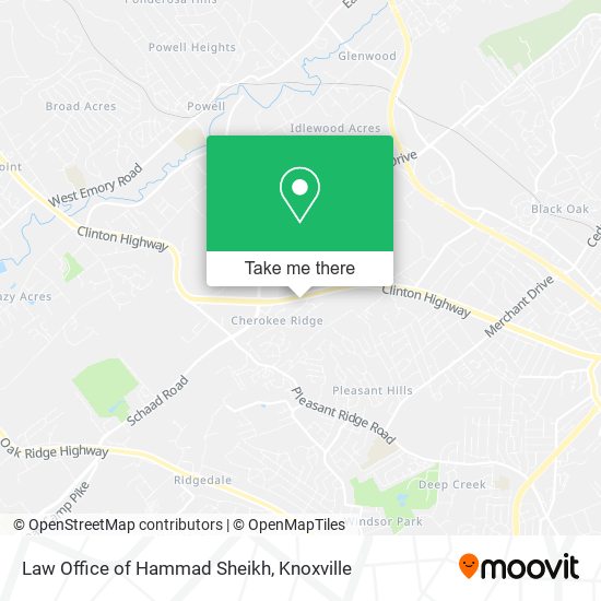 Mapa de Law Office of Hammad Sheikh