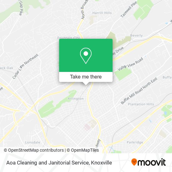 Aoa Cleaning and Janitorial Service map