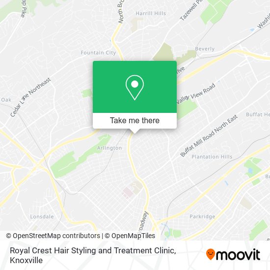 Mapa de Royal Crest Hair Styling and Treatment Clinic