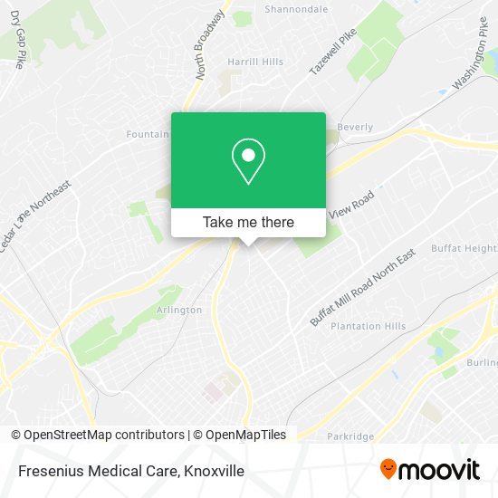 Fresenius Medical Care map