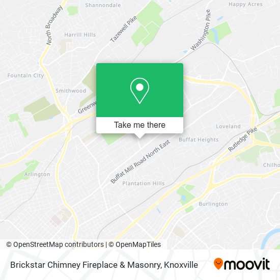 Brickstar Chimney Fireplace & Masonry map