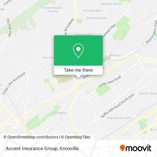 Accent Insurance Group map