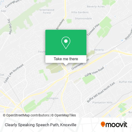 Clearly Speaking Speech Path map