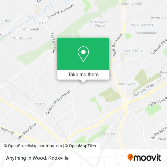 Mapa de Anything in Wood