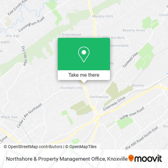 Northshore & Property Management Office map