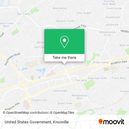 United States Government map
