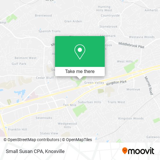 Mapa de Small Susan CPA