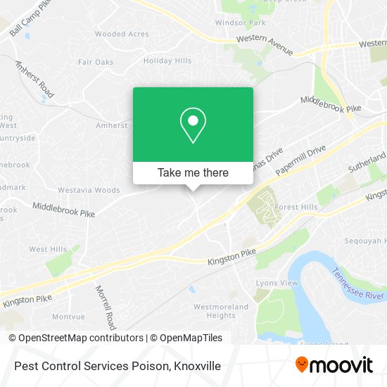 Pest Control Services Poison map