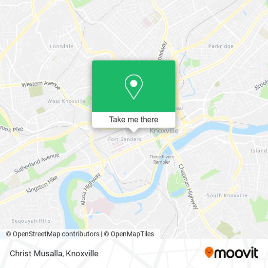 Mapa de Christ Musalla