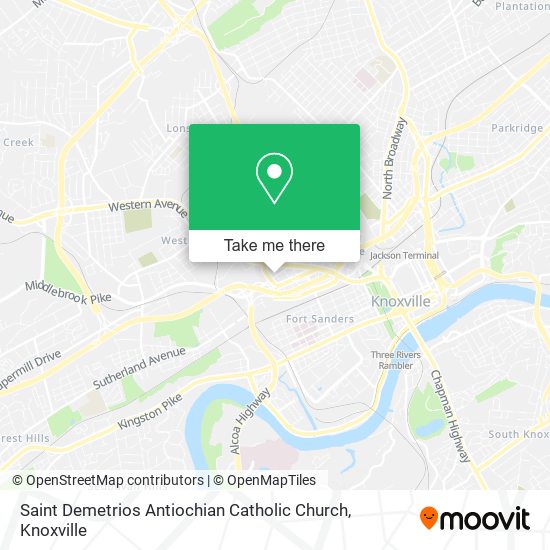 Mapa de Saint Demetrios Antiochian Catholic Church