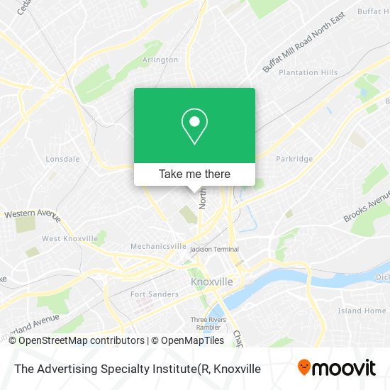 The Advertising Specialty Institute map