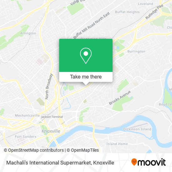 Machali's International Supermarket map