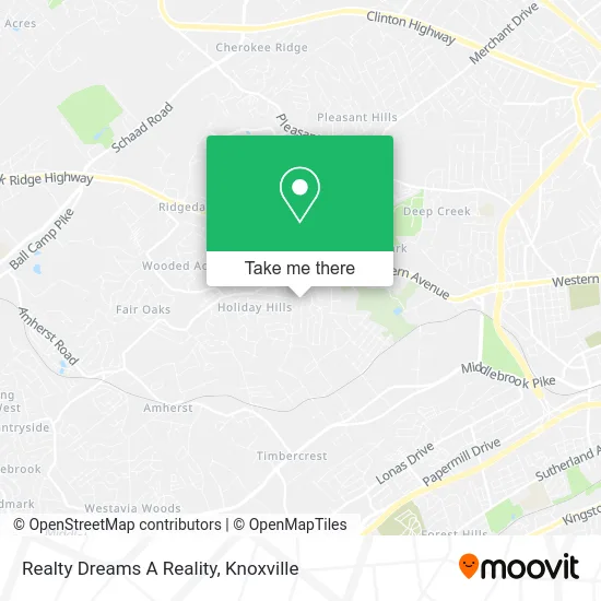 Realty Dreams A Reality map