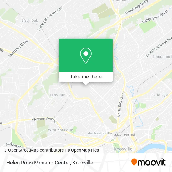 Helen Ross Mcnabb Center map