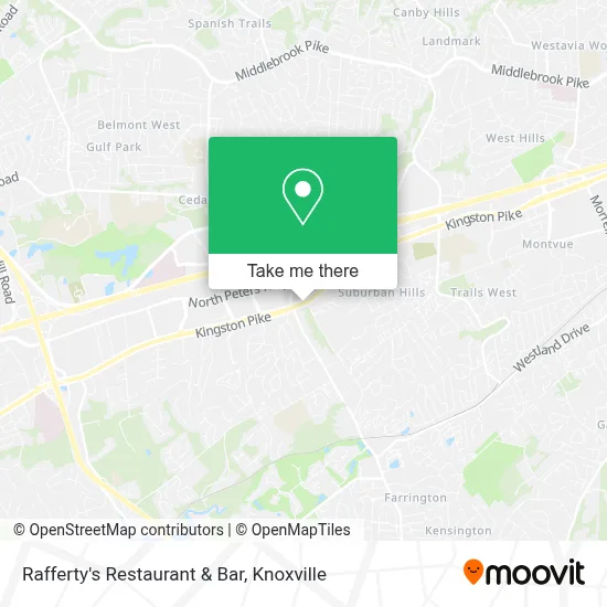 Rafferty's Restaurant & Bar map