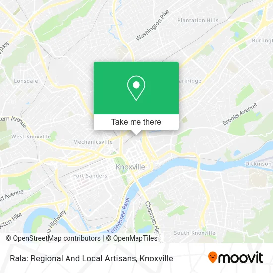 Rala: Regional And Local Artisans map